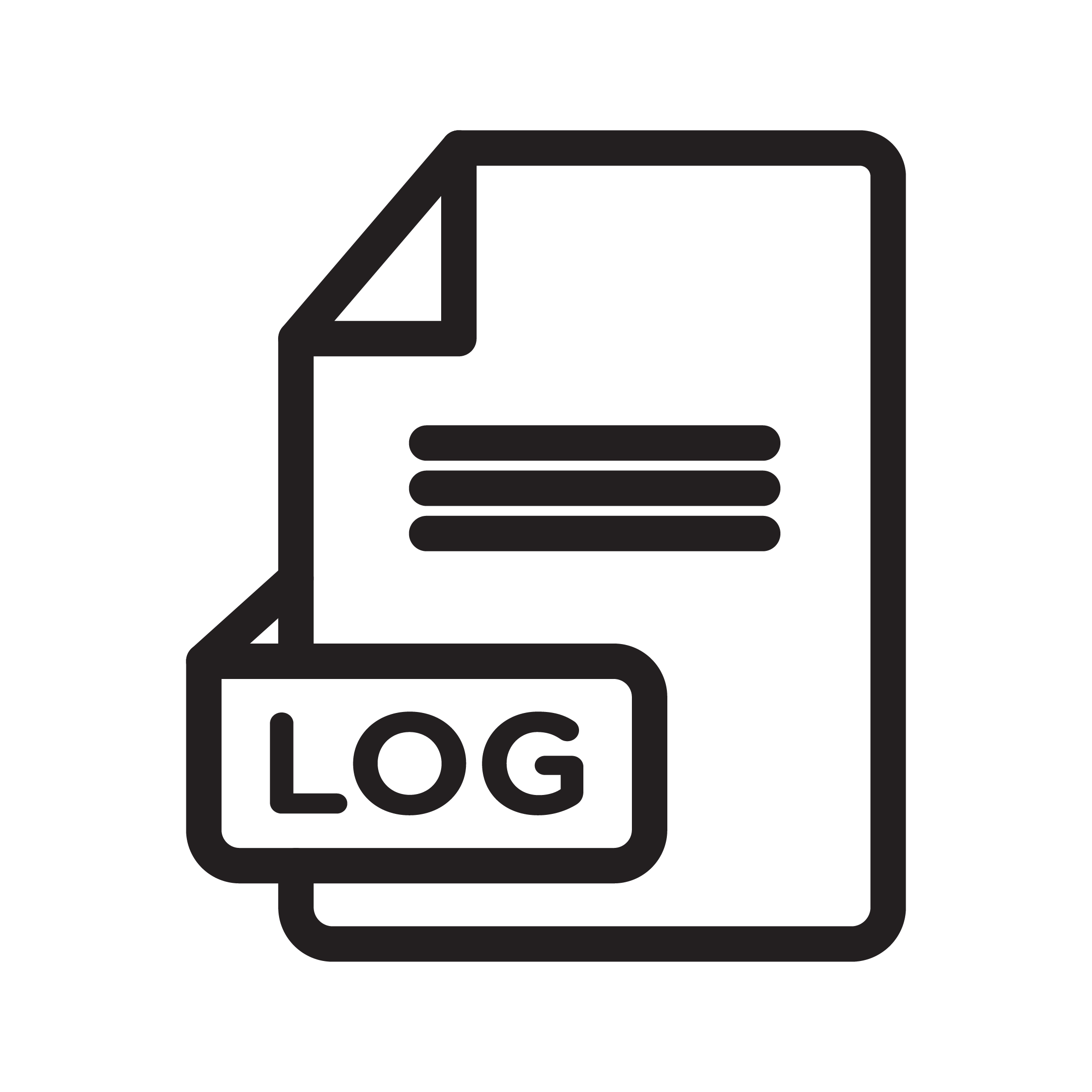 Log icon